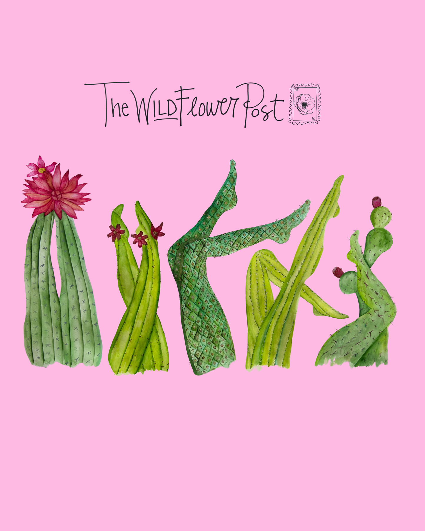 The Wildflower Post | Monthly Snail Mail Art Club