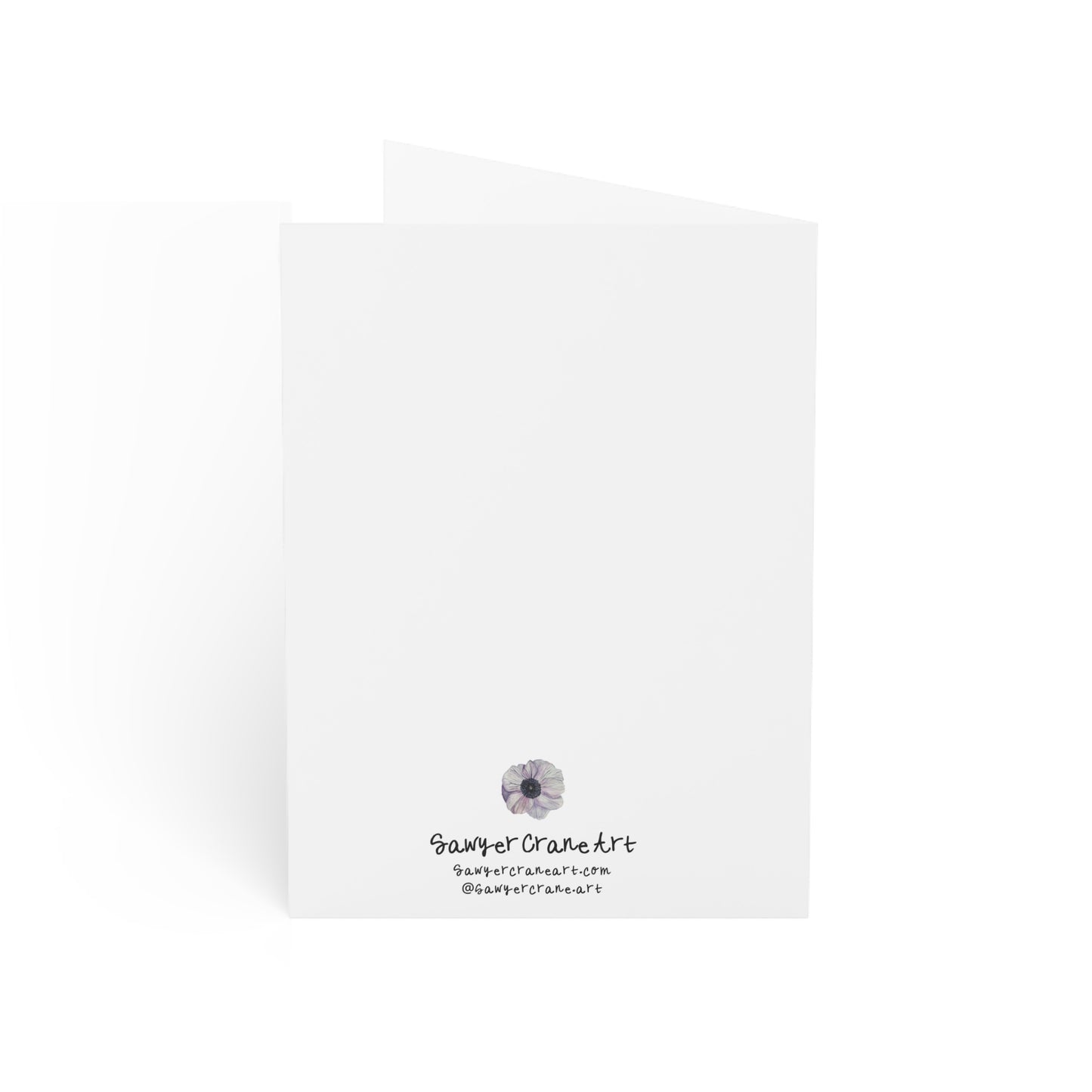 Greeting Card — "A Little Sweetness to Brighten Your Day" Dessert Dress Illustration (1/10/30/50pcs)