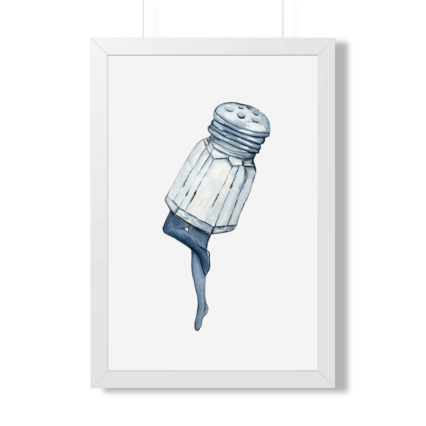Salt Shaker Art Print Minimalist Kitchen Poster