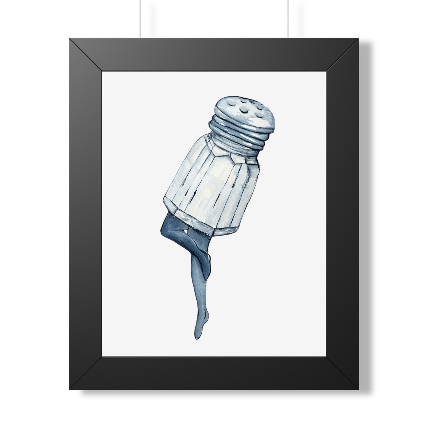 Salt Shaker Art Print Minimalist Kitchen Poster