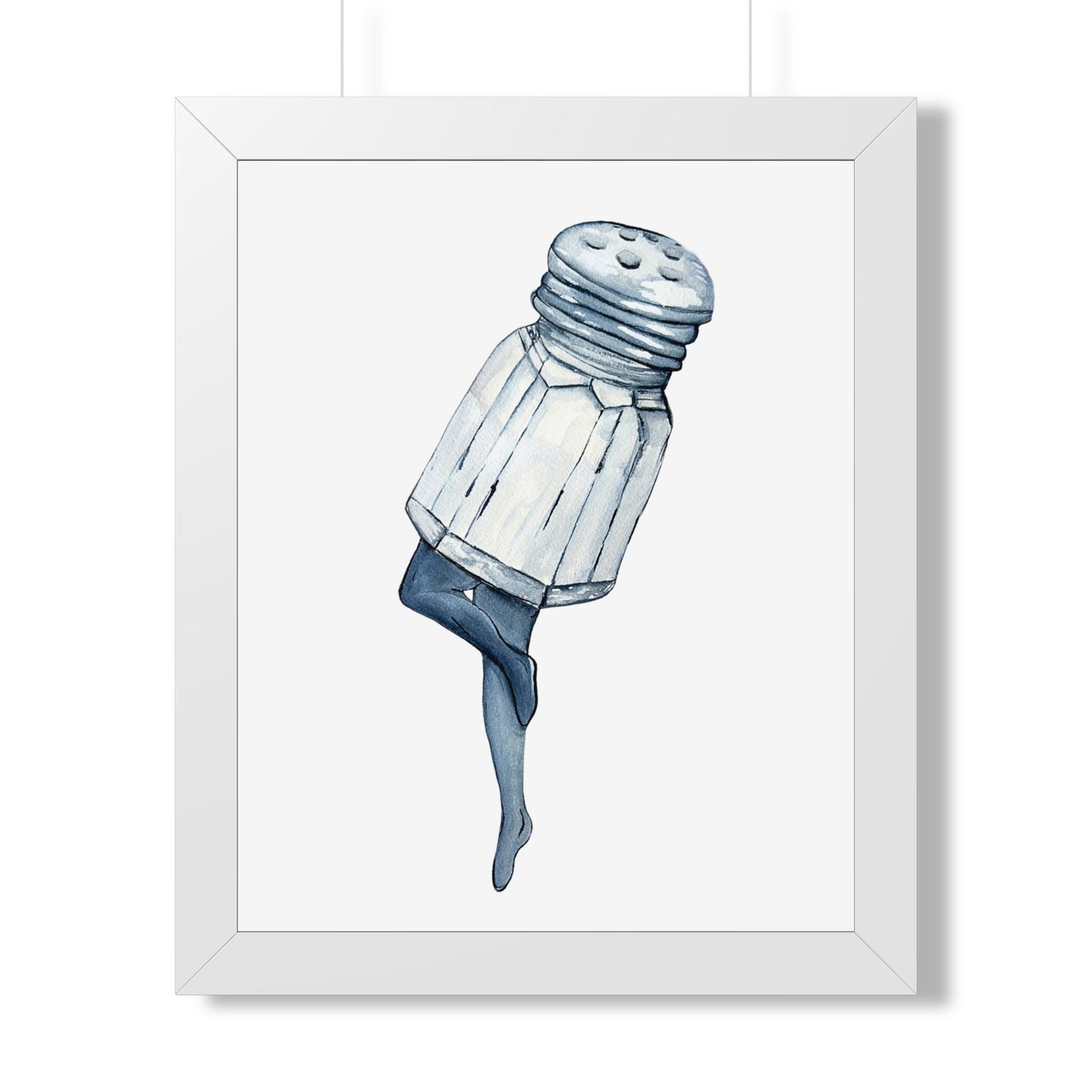 Salt Shaker Art Print Minimalist Kitchen Poster