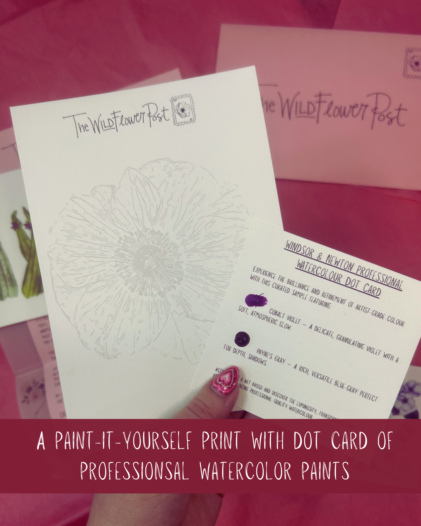 The Wildflower Post | Monthly Snail Mail Art Club
