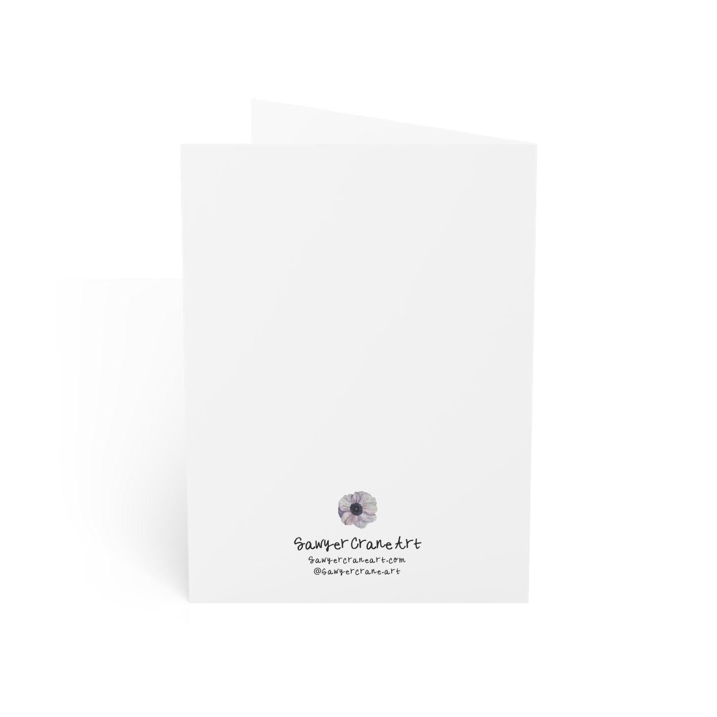 Copy of Texas Bluebonnet Heart Greeting Cards | Austin Lone Star Wildflower Anatomical