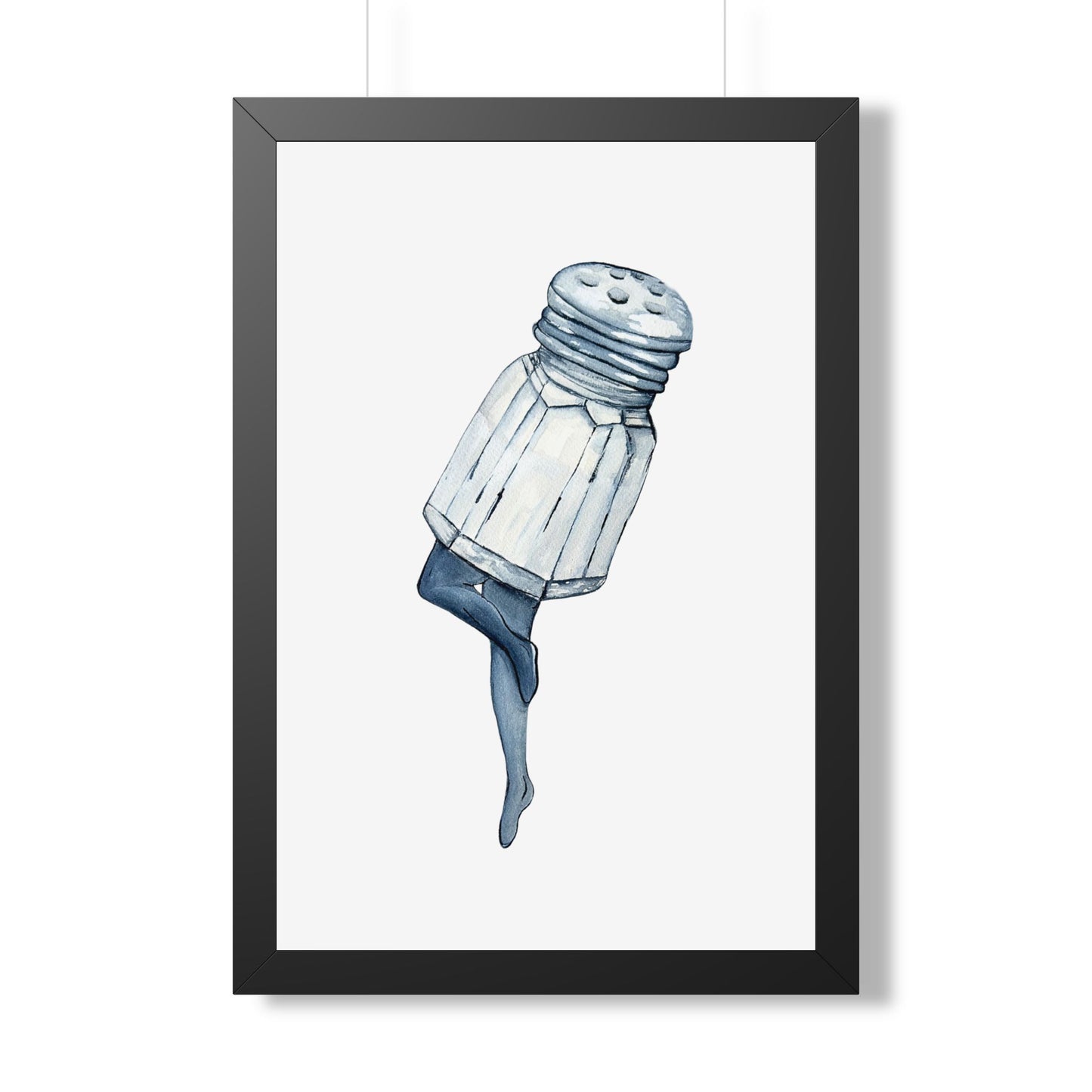 Salt Shaker Art Print Minimalist Kitchen Poster