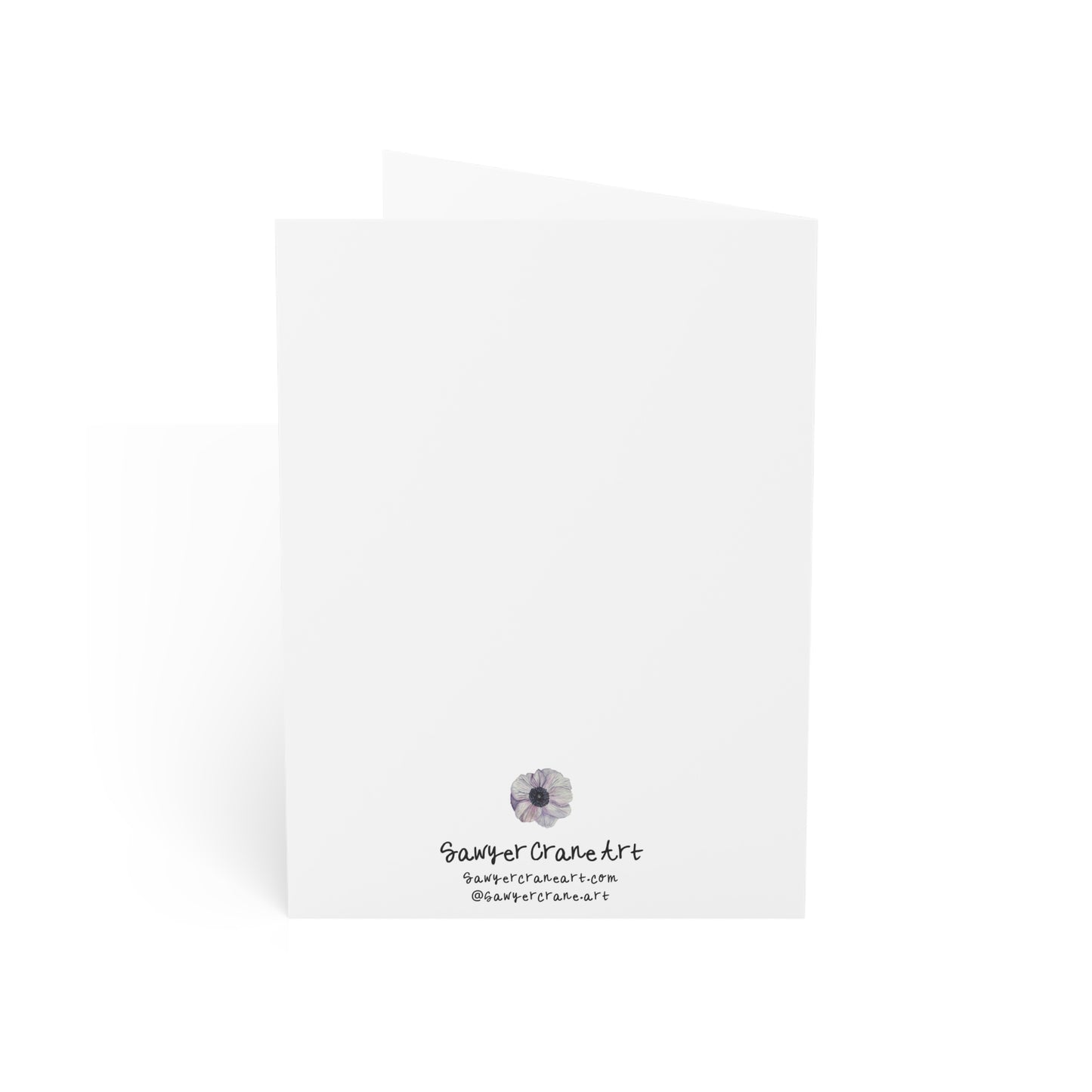 Greeting Card — "Too Festive to Handle" Holiday Folded Card (Single or Bulk Pack)