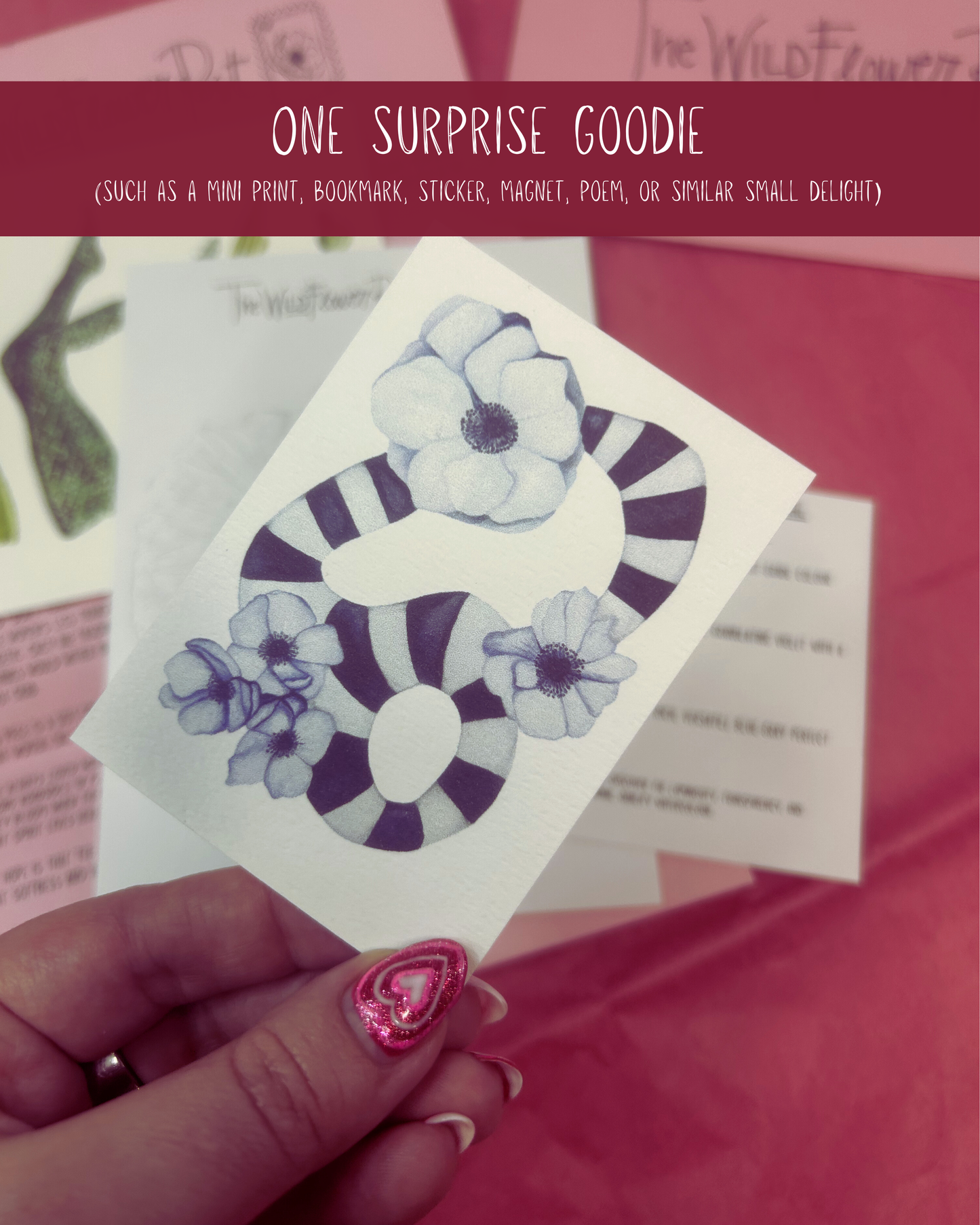 The Wildflower Post | Monthly Snail Mail Art Club