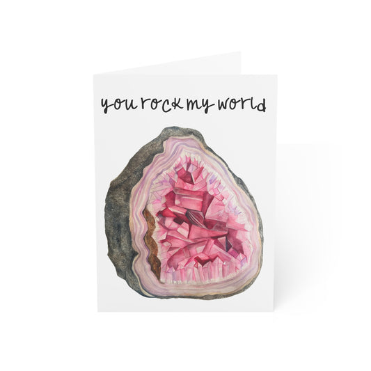 Copy of Texas Bluebonnet Heart Greeting Cards | Austin Lone Star Wildflower Anatomical