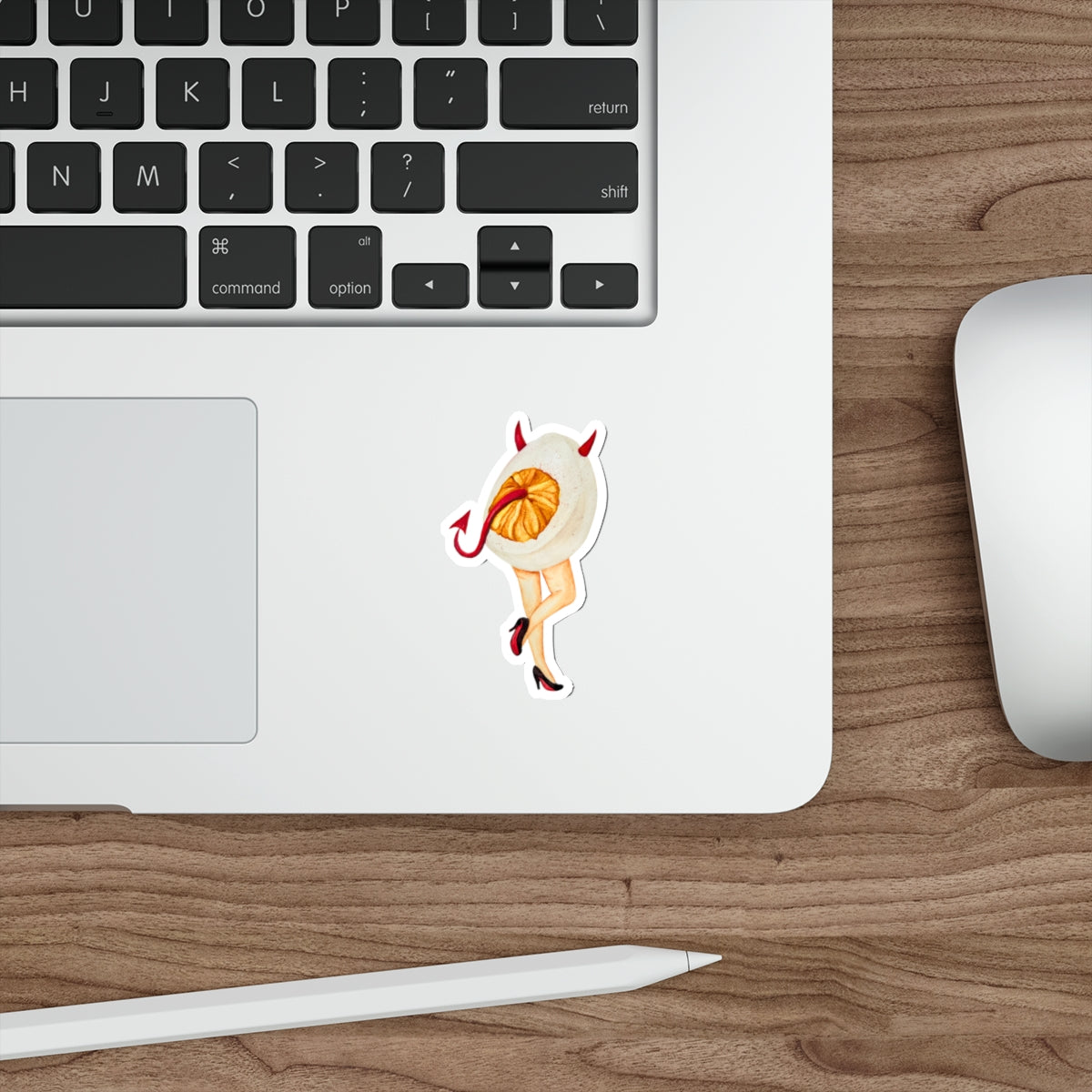 "Deviled Darkling" Deviled Egg Sticker