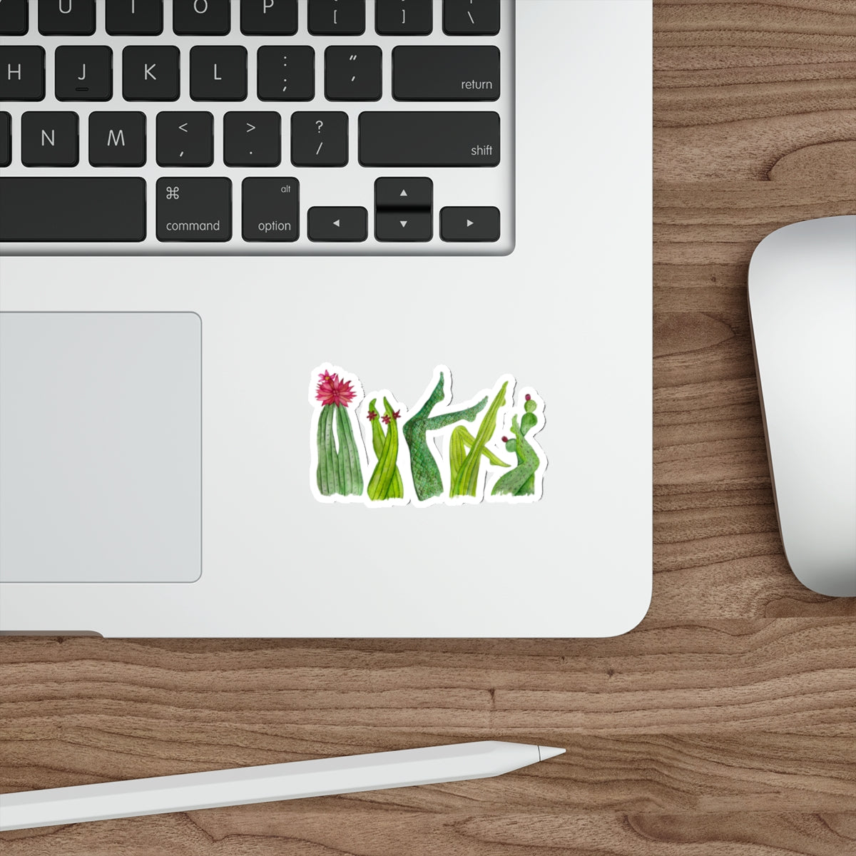 "Don't Touch" Cactus Legs Sticker