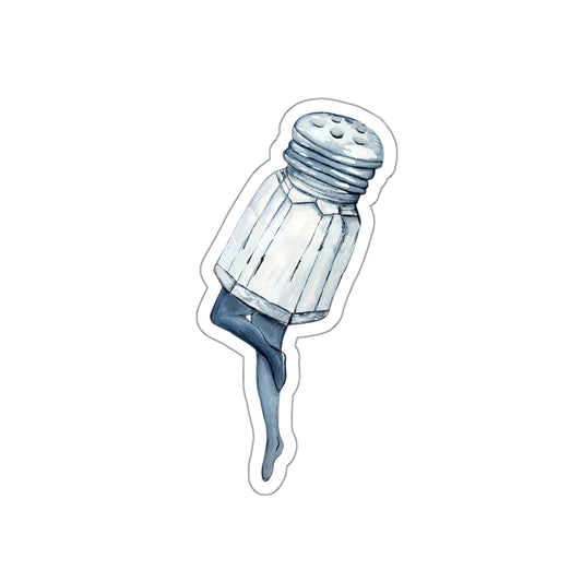 "Salty" Salt Shaker Sticker